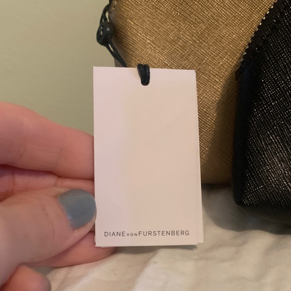NWT Diane Von Furstenberg Cosmetic Pouch Set - Picture 7 of 8